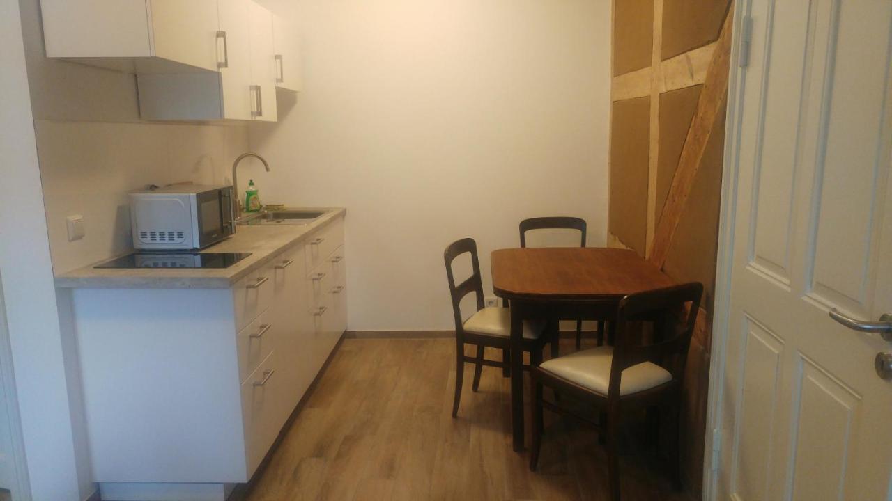 Mirabellenhof - Kleine Ferienwohnung Mit Altstadtblick Biesenthal 外观 照片